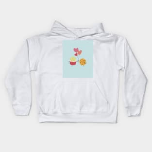 Cupcake love Kids Hoodie